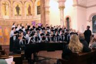 SMWC College Chorale performing at the Christmas concert